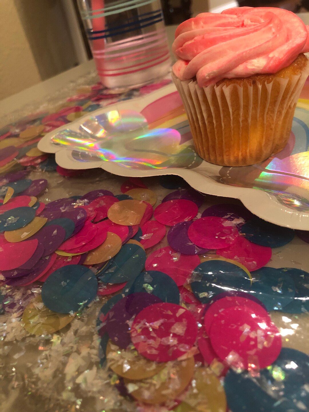 Confetti Placemats for Parties or Any Day Children or Adults Home Decor