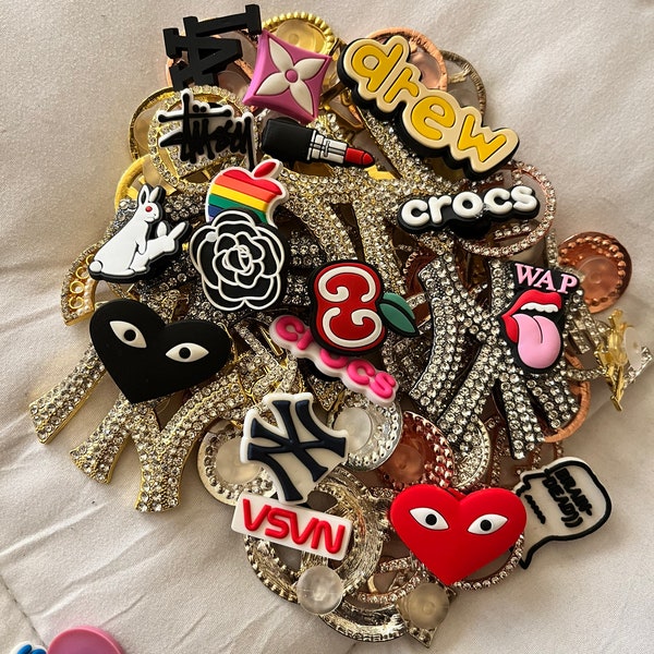 Gucci Crocs Jibbitz Etsy