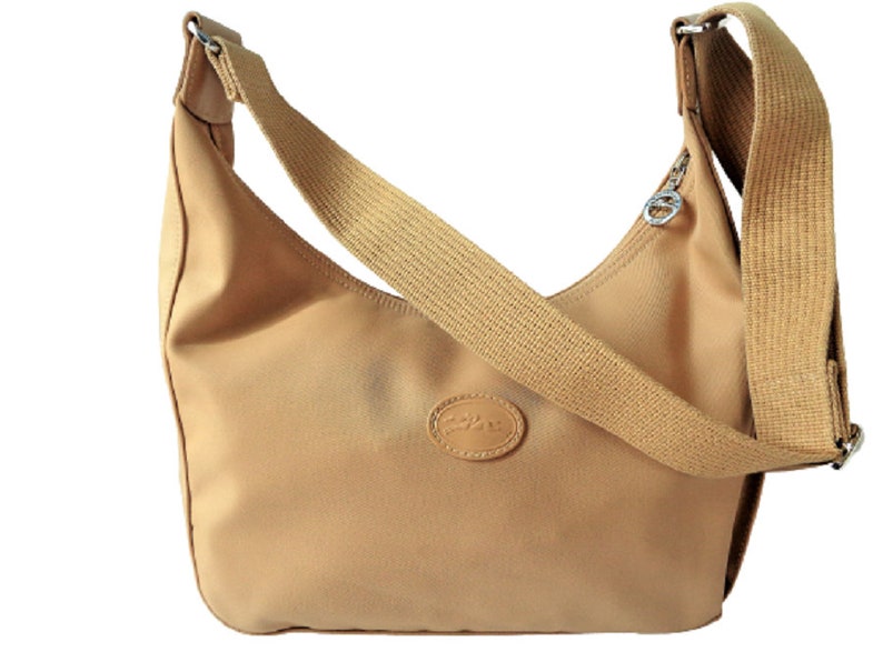 longchamp nylon hobo bag