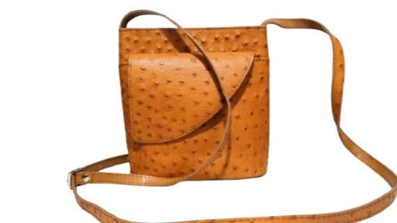 Ostrich Pattern Birkin Inspired Handbag | NKD Naked Italian Bags