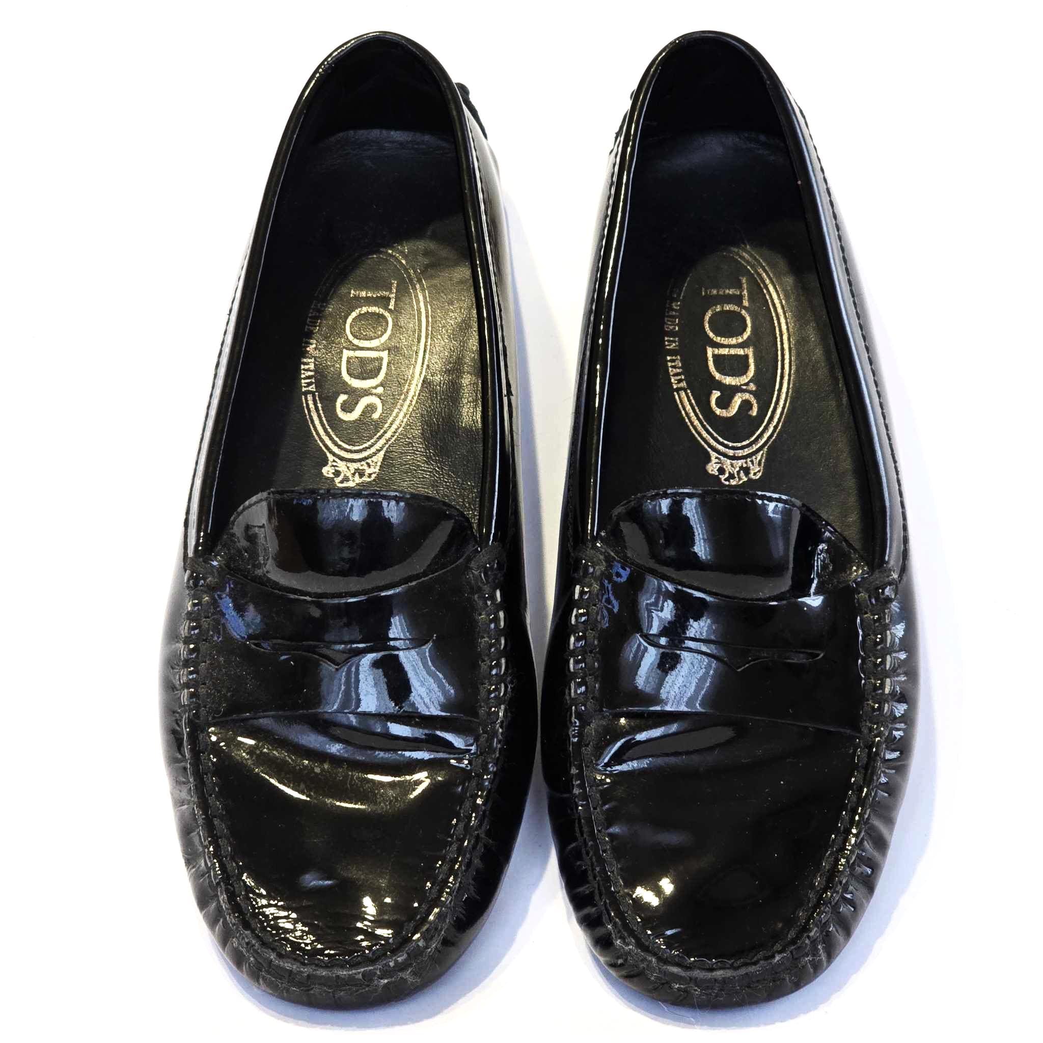 Tod’s Black Leather Bit Loafers Size 6.5 | Classic Italian Slip-On Shoes We do not own a pair of Tod main image 2