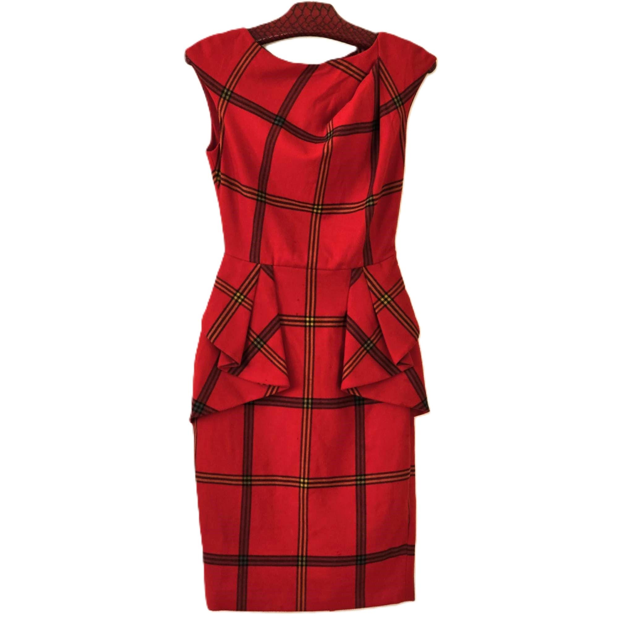Tartan Evening Dress - Etsy