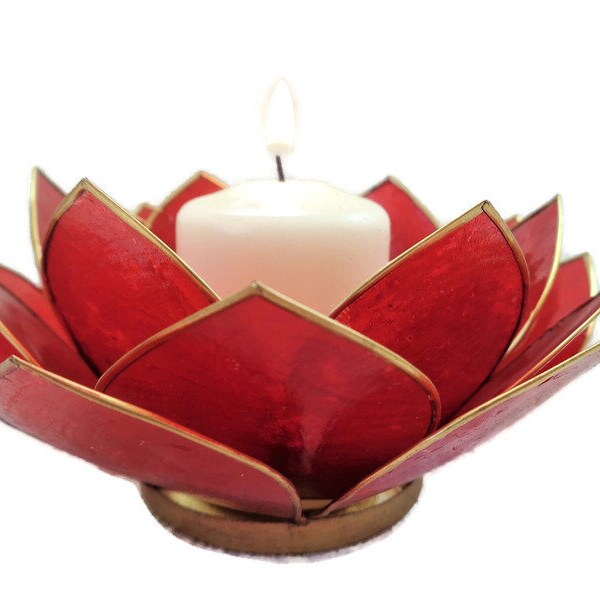 Lotus Candle Holder Etsy