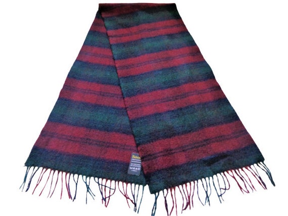 NEW Cashmere Scarf Green Red Yellow Plaid Checks Stripes Scotch Soft C12 NEW Cashmere Scarf Green Red Yellow Plaid Checks Stripes Scotch Soft C12