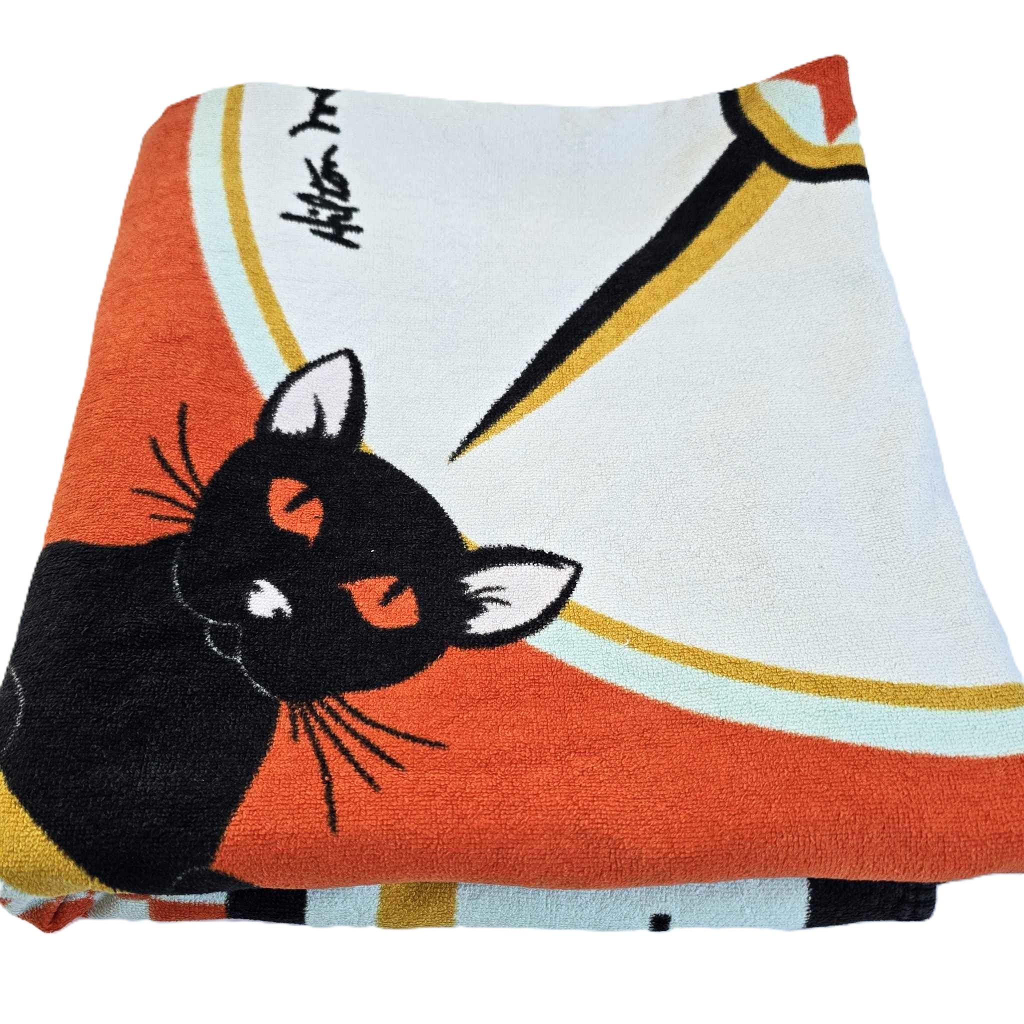 Serviette éponge Vintage Hilton McConnico Pour Pop Art De Witte Lietaer - Coton Belge