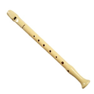 Vintage HOHNER Recorder, Old Plastic Flute, Beginner Music Player Kids Gift, Made in Germany