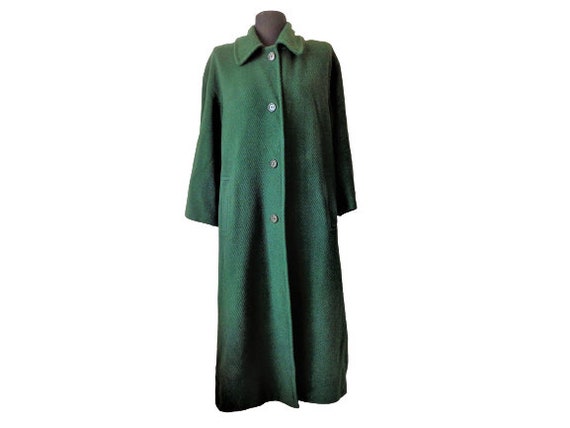 Manteau femme annees 90 manteau angora mohair manteau en laine verte manteau long vintage manteau dhiver classique Mondi Allemagne mode des annees 90 Etsy France