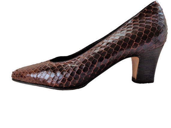 What Comes Next Snakeskin Block Heels | Heels, Snake skin shoes, Snakeskin  heels