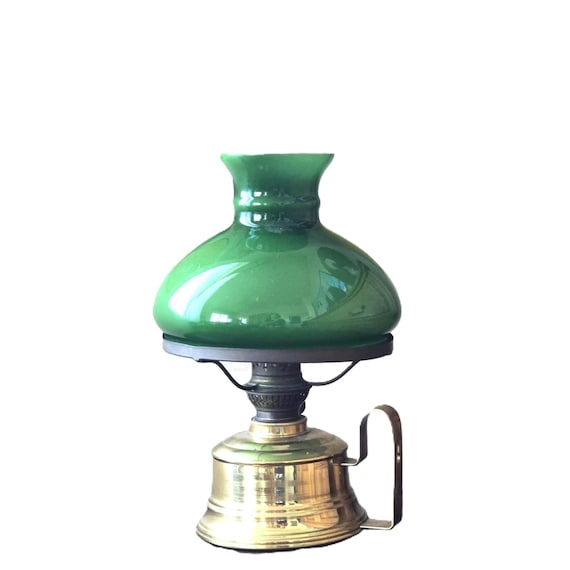 Vintage Kosmos Brenner Oil Lamp Brass Base Table or Wall Mount