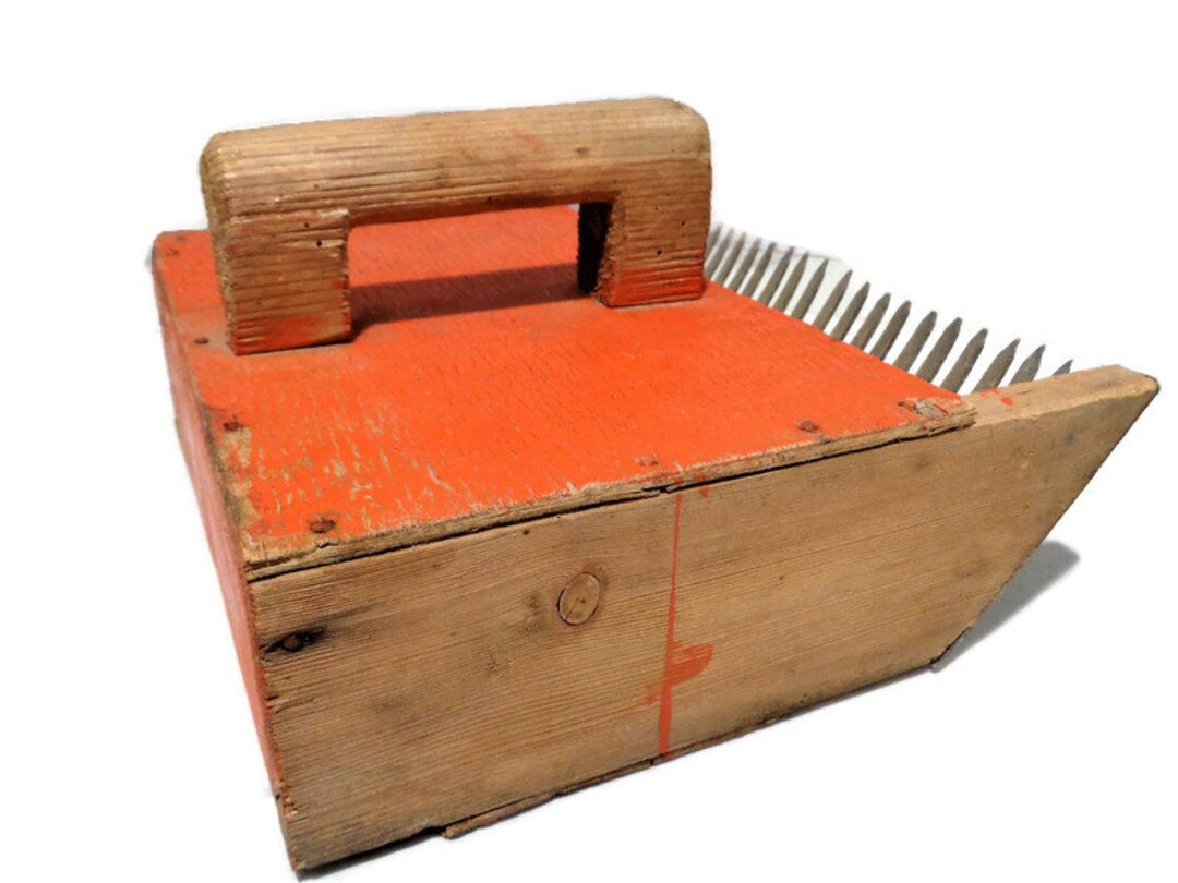 Antique Cranberry Harvesting Scoop, Berry Picker Comb, Berry Rake