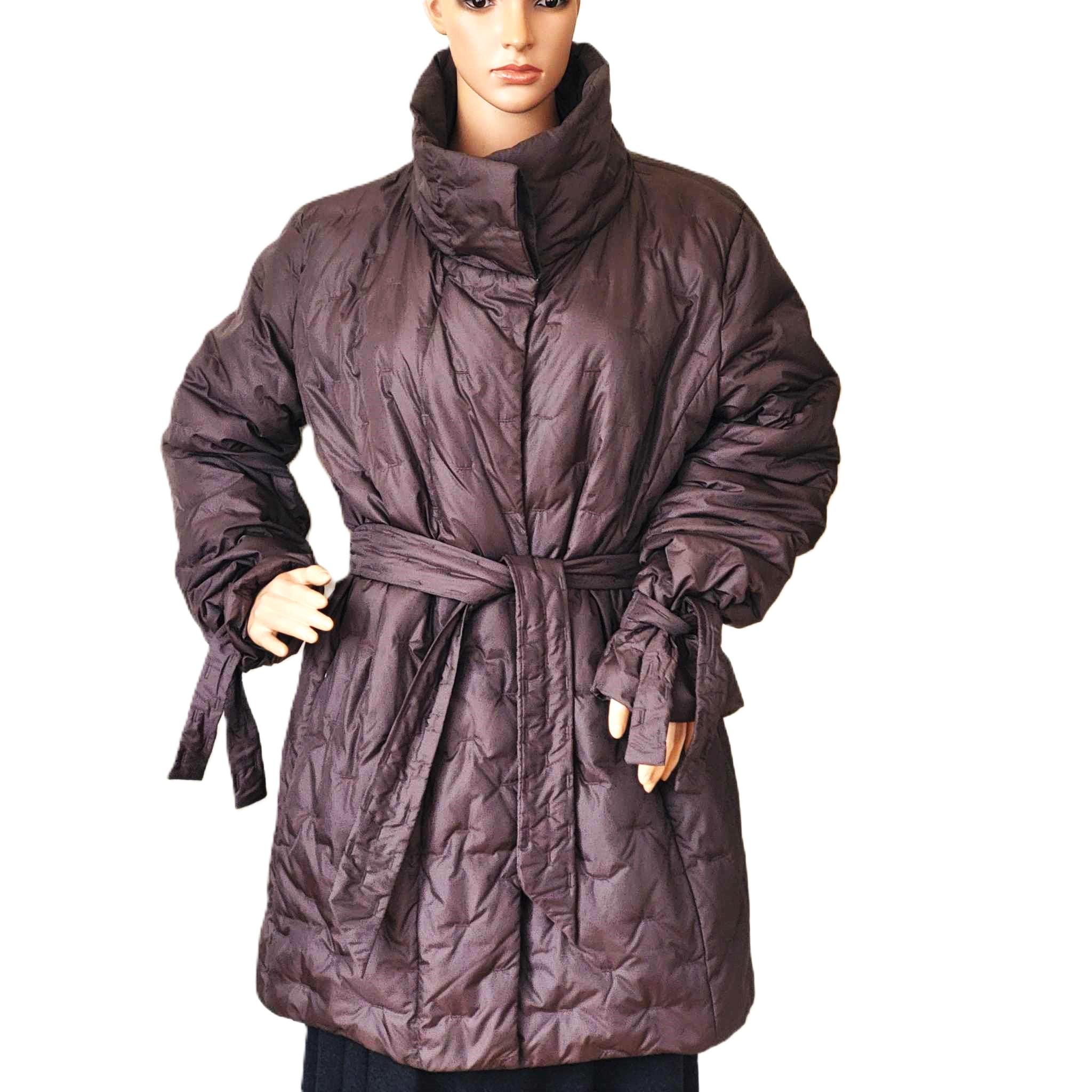 ヴィンテージ Max MARA レディース パファー、ブラウン コート 