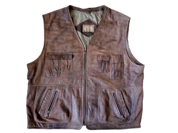 Camel Chaleco Multibolsillos Safari Chaleco Multibolsillos Chaleco