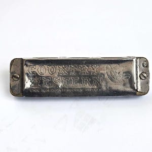 Vintage Harmonica, Country Western, Made in DDR