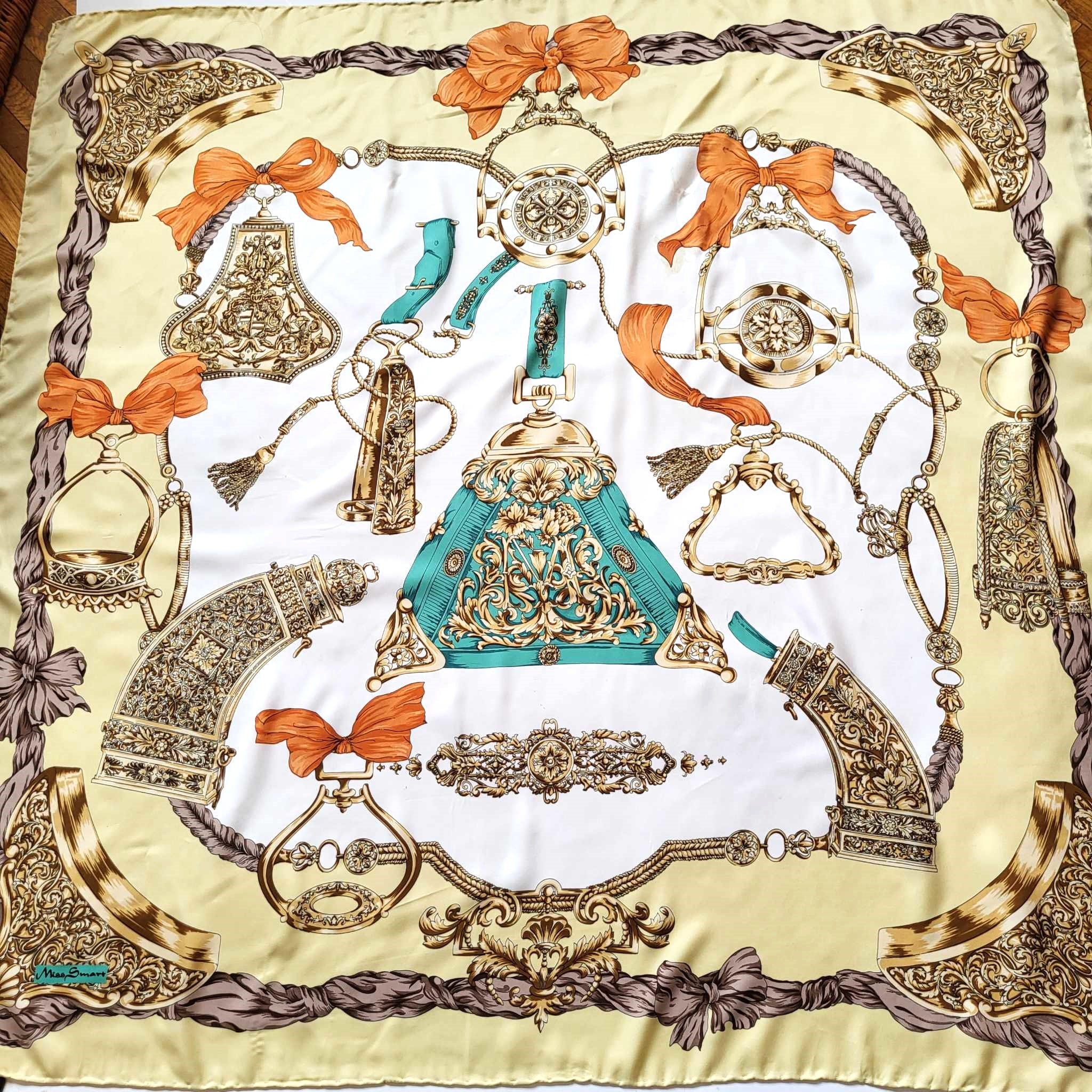 LARGE SQUARE SCARF NOUVEEU NIGHTS main image 0