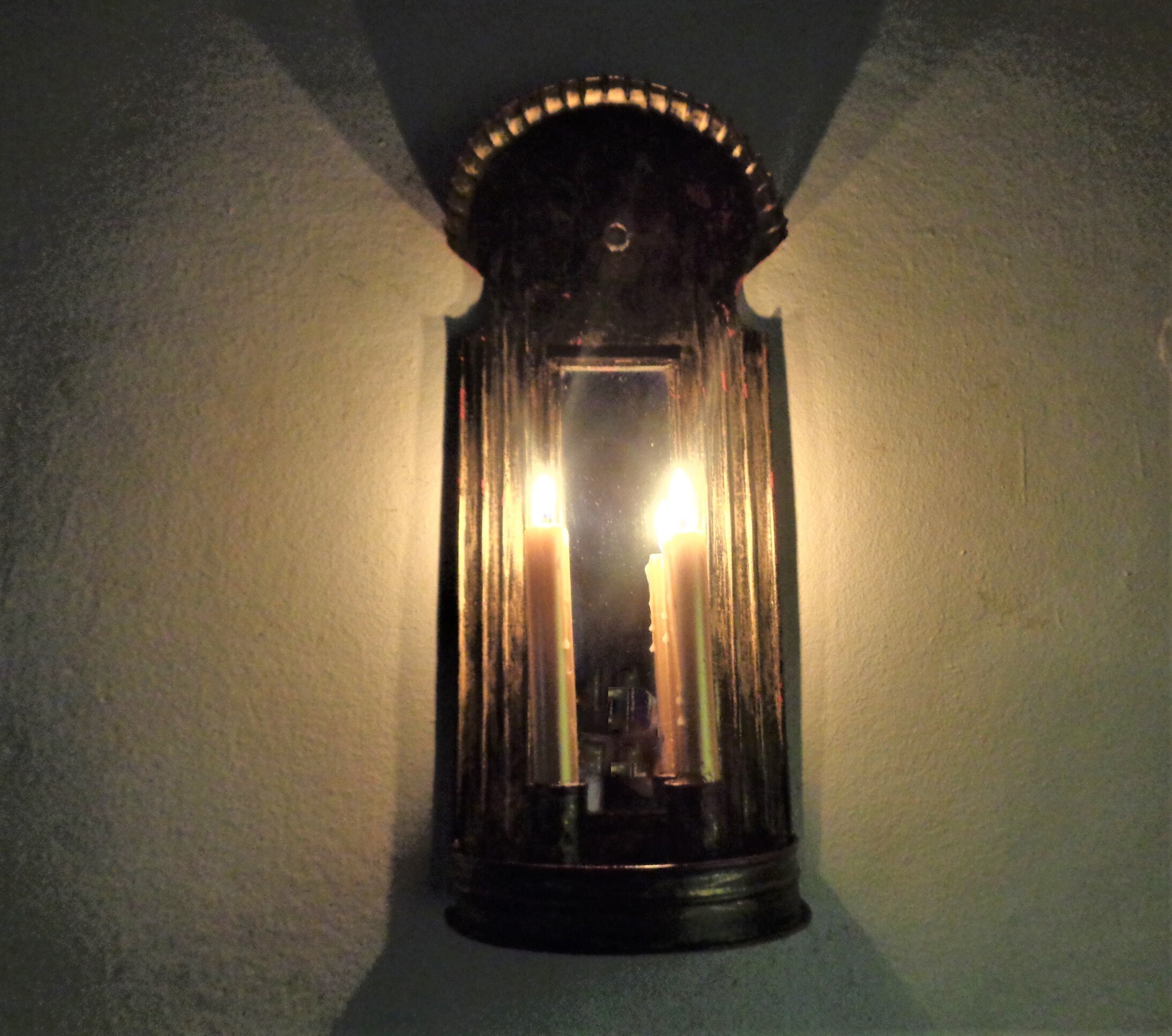 Outdoor candle sconce online