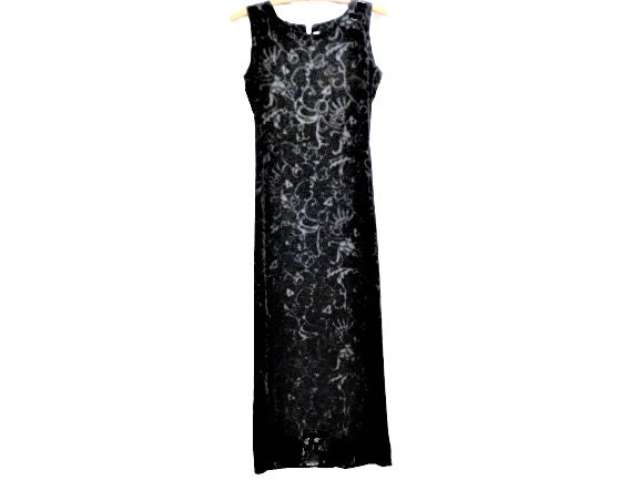 princess polly baby blue dress Vintage Layered Velvet Burnout Slip Dress – Recess