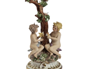 イタリア 天使 エンジェル カポディモンテ 陶磁器 イタリー 座っている天使 イタリア 天使 エンジェル カポディモンテ 陶磁器 イタリー 座っている