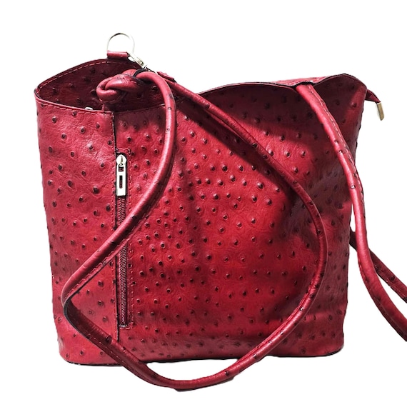 Borse In Pelle Convertible Shoulder/Crossbody/Backpack All in One Made in Italy Borse in Pelle Made in Italy | Bags | Borse In Pelle  main image 3