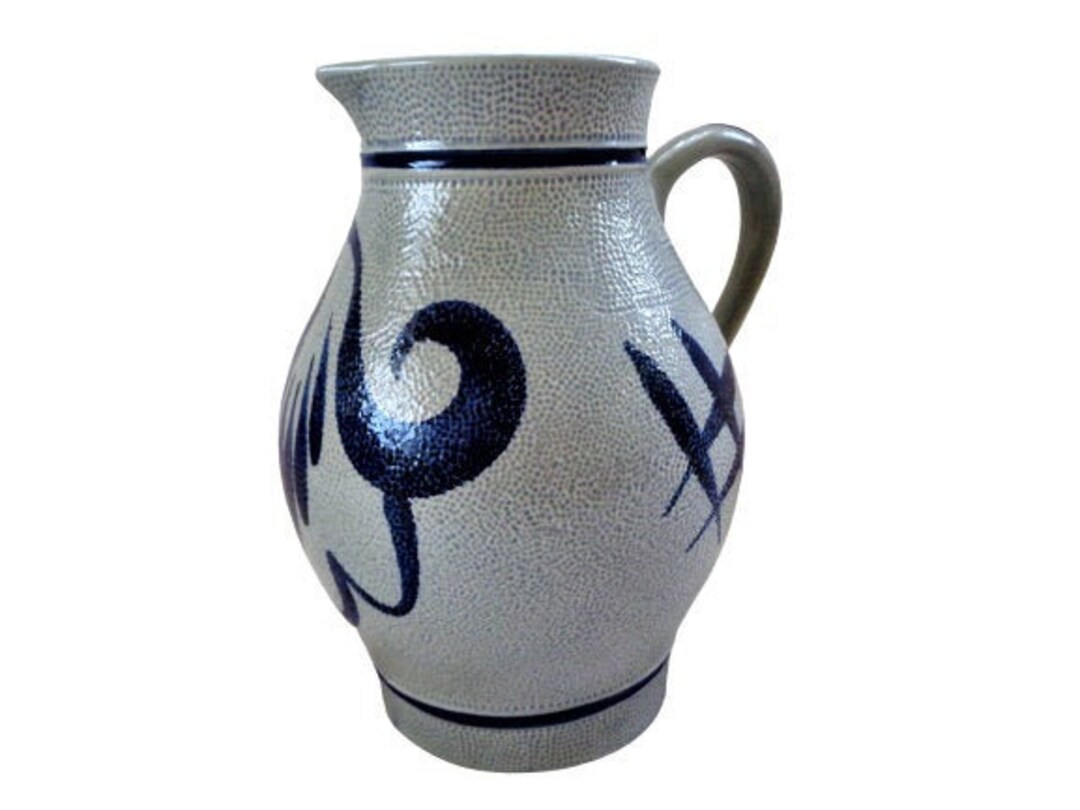 Gray's Pottery Hand Painted Pitcher and Glasses Set – German Valdivia -  Official Online Boutique