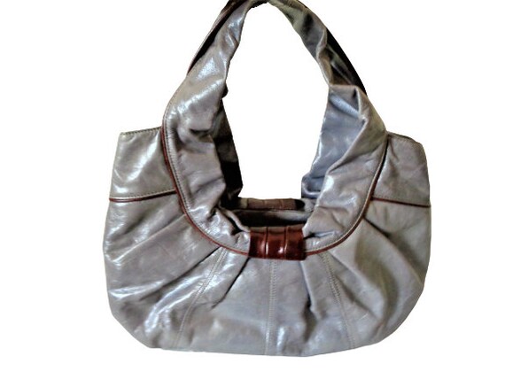 Gray hobo shop purse