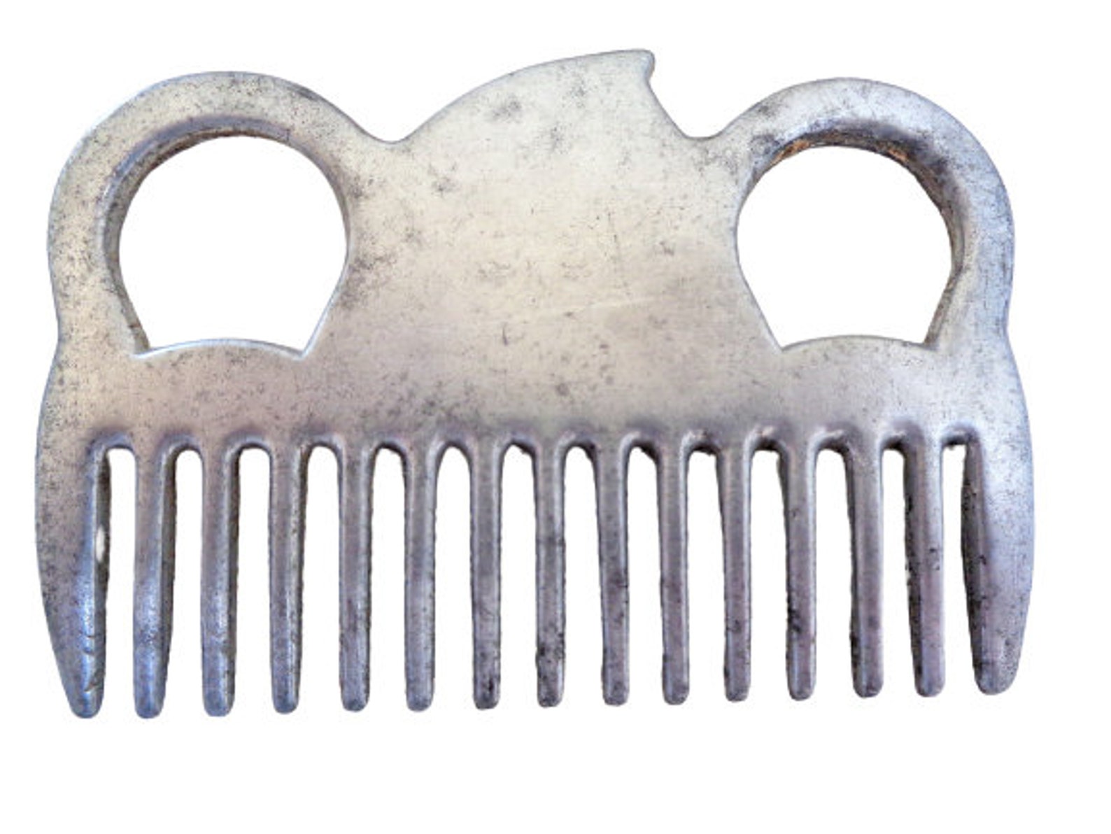 Metal Horse Comb Vintage Horse Brush Equaestrian Comb Etsy