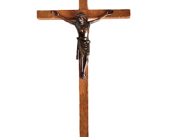 Handgefertigtes Holzkreuz – Jesus-Kreuz-Wanddeko Für Zuhause Oder Kirche