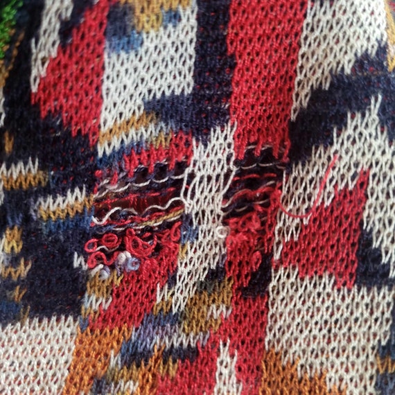 Men Knit Vest Sleeveless Cardigan Sweater MISSONI… - image 9
