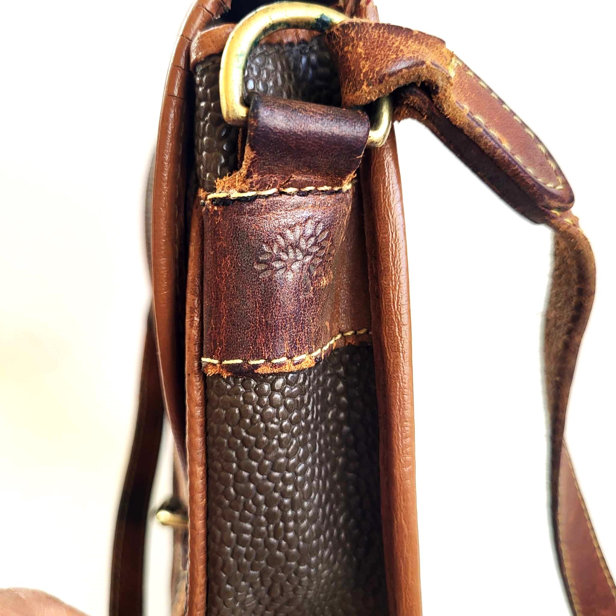 ショルダーバッグ・ポシェット Mulberry Leather Shoulder Bag With Logo Mulberry Leather Shoulder Bag Auth Black Medium Women UK