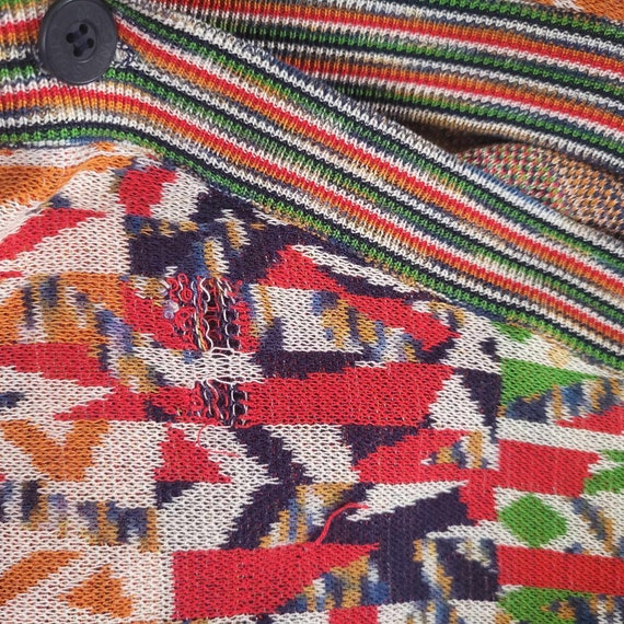 Men Knit Vest Sleeveless Cardigan Sweater MISSONI… - image 10