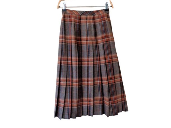 【Anyone more】Select Brown Check Pleats Skirt Girls Brown Check Pleated Skirt | Primark