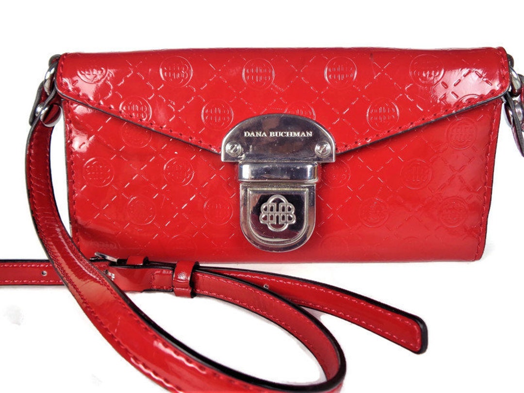 Pink & red Dana Buchman multi-pocket cross-body 👜 | Purses and bags,  Floral shoulder bags, Dana buchman handbags