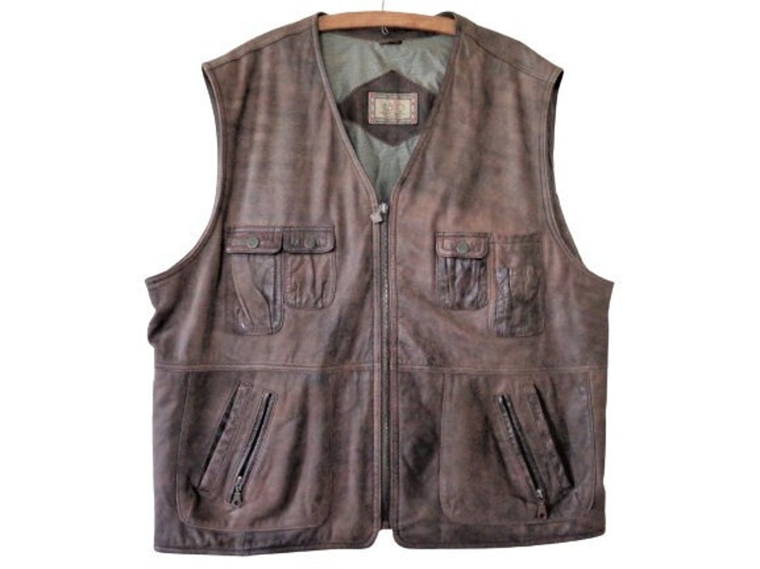 【Euro Vintage】Studio Donegal multi vest Aran Vest - Studio Donegal Mens Donegal Tweed Clothing