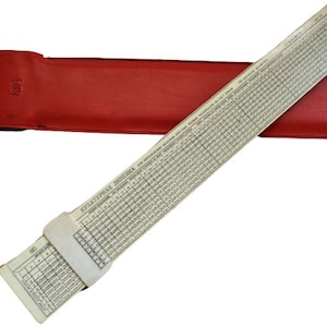 Holzlineal, Forstwirtschaft Holzscheit Volumenmessung, Messholz Schnittholz, Vintage Rechenschieber, Volumenrechner, 1960er Jahre