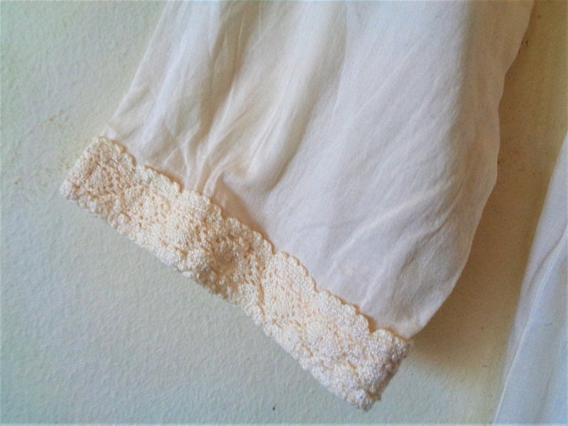 MAX MARA Vintage Romantic Blouse Off White Womens Shirt Lace | Etsy