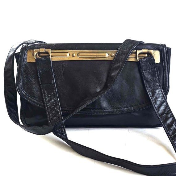 バッグ PLADA 1990s SHOULDER BAG Vintage 80s 90s Medium Soft Patchwork Leather Handbag