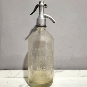 アンティーク オーストリア ソーダサイフォンボトル セルツァー 炭酸