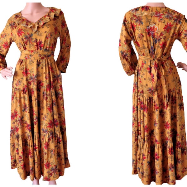 Mustard Yellow Dress - Etsy