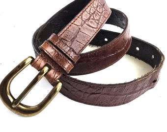 Mulberry Vintage Leather Belt - Etsy display picture 2
