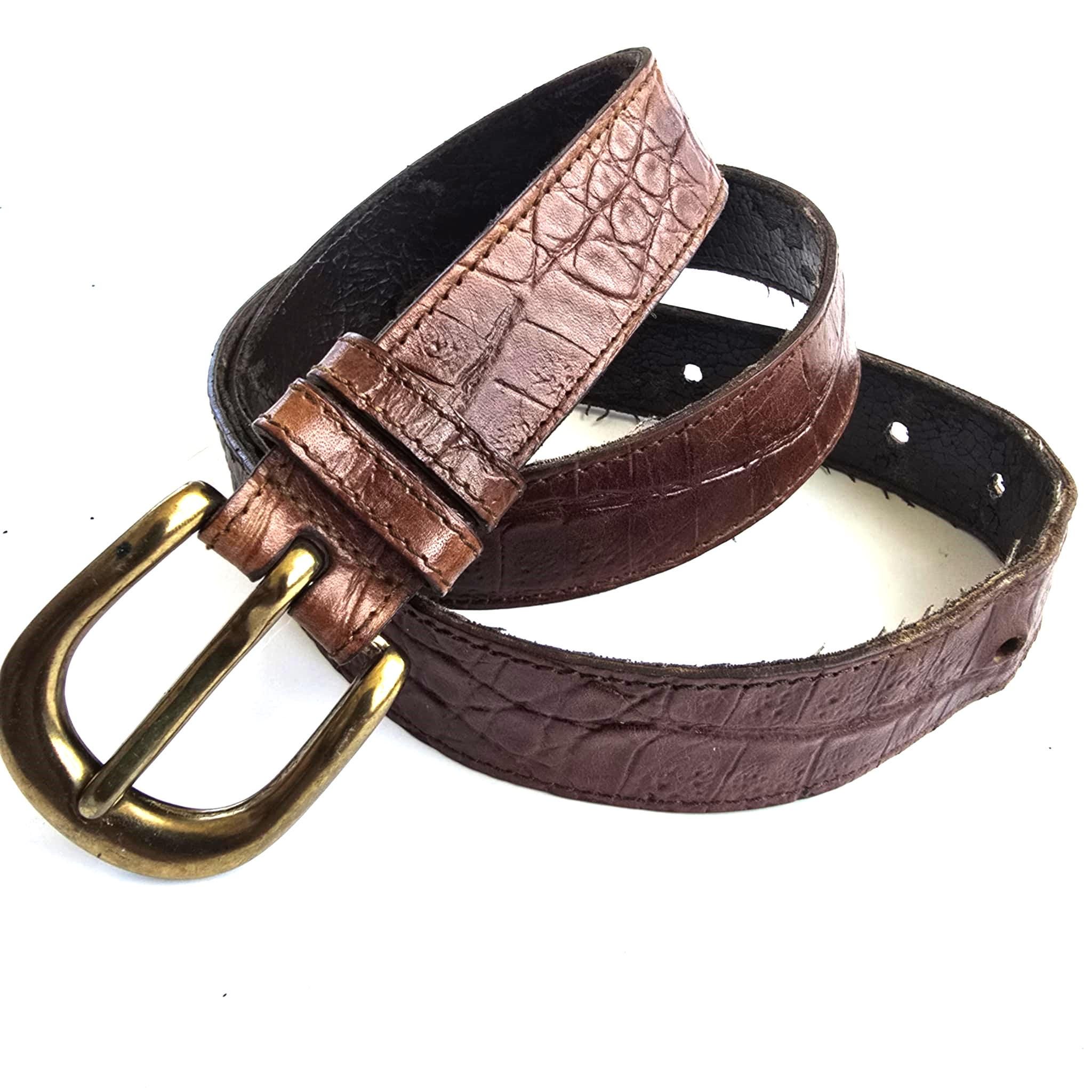 1930s leather belt - Etsy 日本