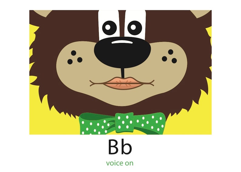 LAMINATED Mouth Cards for SOUNDS and LETTERS Teachers and Parents Etsy