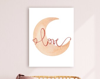 Set of 3 Prints / Valentine Decor / Fox and Bear / Valentine Prints / Valentine Home Decor / Canvas Art / Cute Valentine Prints / Teddy Bear