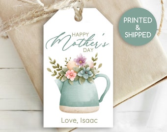 Mother's Day Gift Tags / Personalized Mothers Day Tags / Printed and Shipped / Personalized Tags / Tag for Mother's Day / 1.75" x 3"