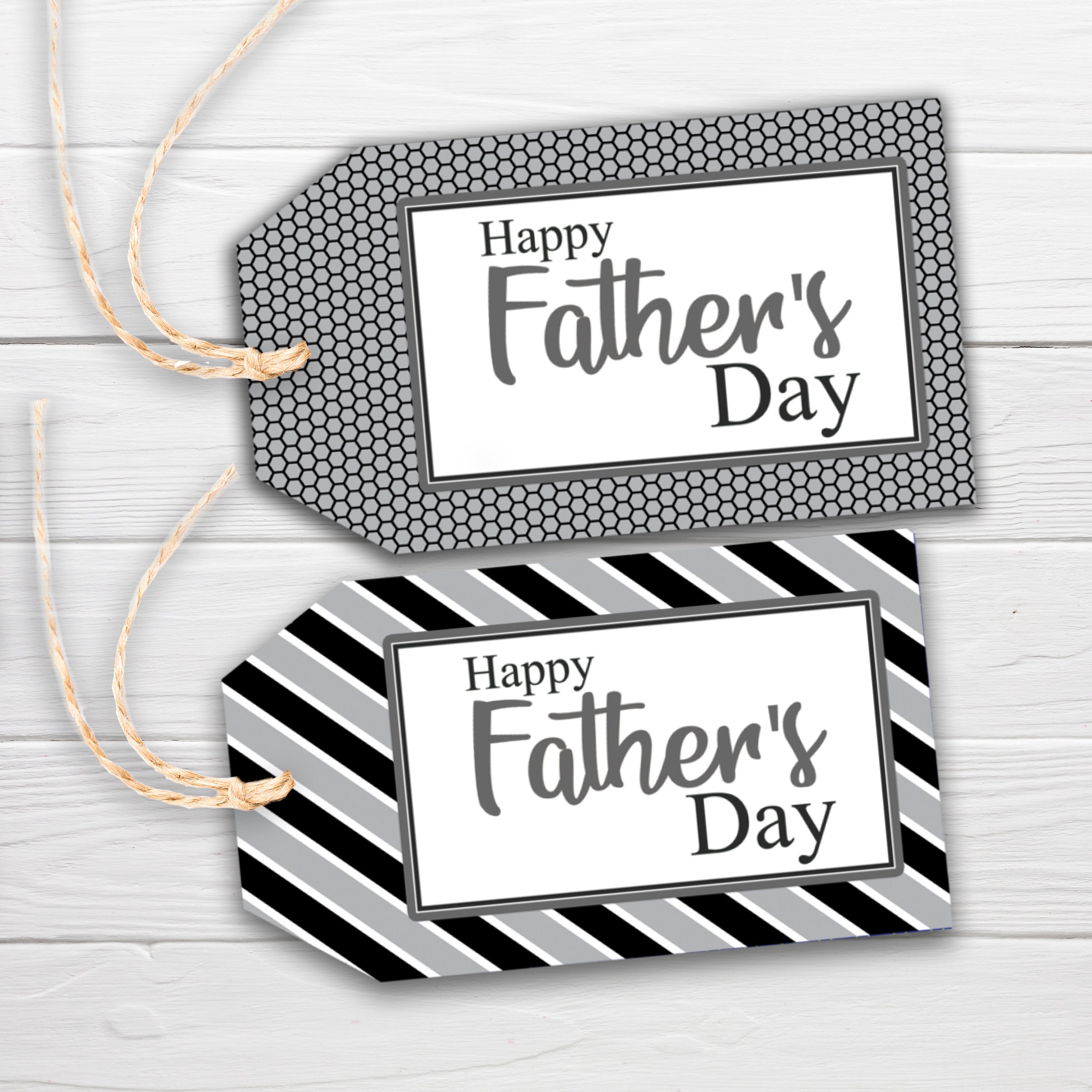 Father's Day Printable Gift Tags / Happy Fathers Day / Dad Printable ...