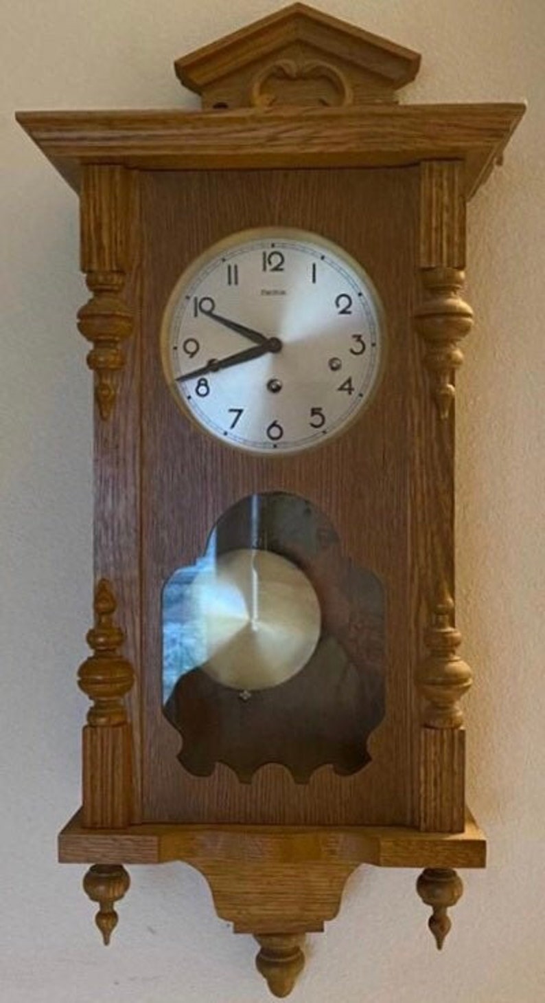 Franz Hermle Wall Clock Etsy