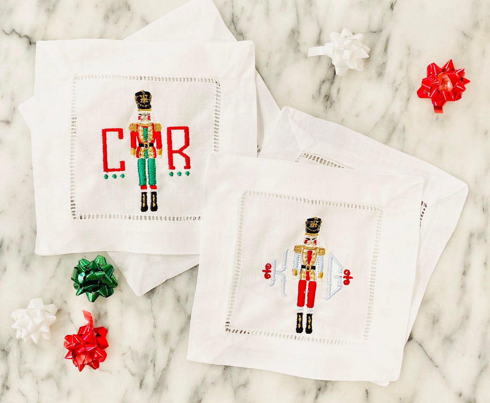 Nutcracker Cocktail Napkin Set Etsy