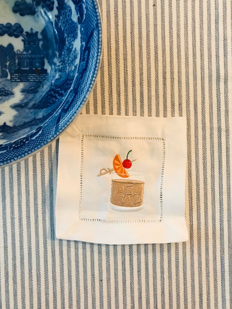 Cocktail Cocktail Napkins Bloody Mary dirty Martini Dark Etsy