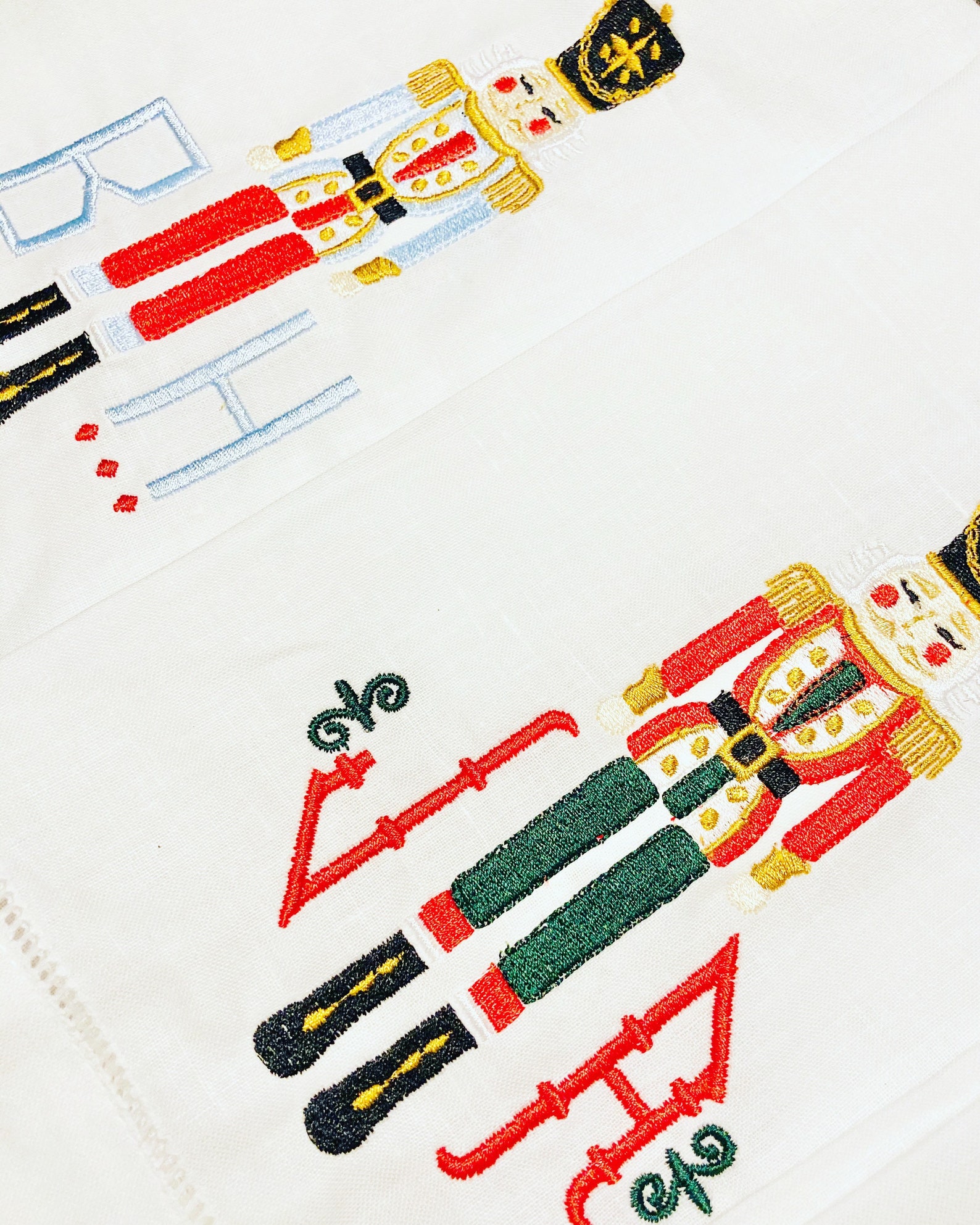 Nutcracker Tea Towel Etsy