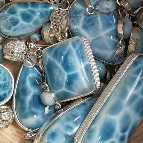 Pendentif Obsidienne œil céleste - Gemmes Beaux Cous