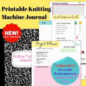 Staying organized with a knitting journal 