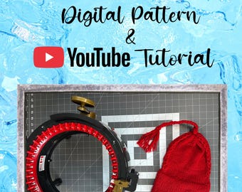 Norwegian Resistance Hat Pattern for Circular Knitting Machine, Melt the Ice hat pattern